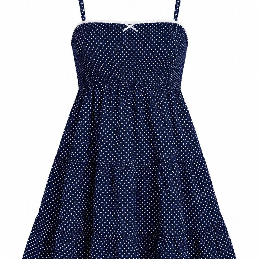 No-boundaries Women's Navy and Blue Dress